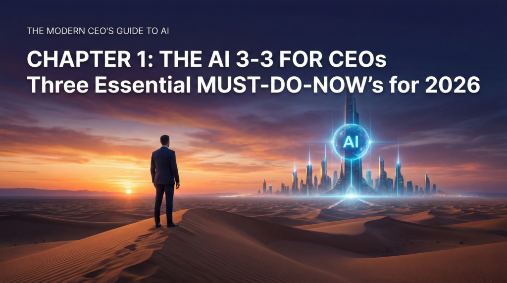The Modern CEO's guide to AI - Chapter 1
