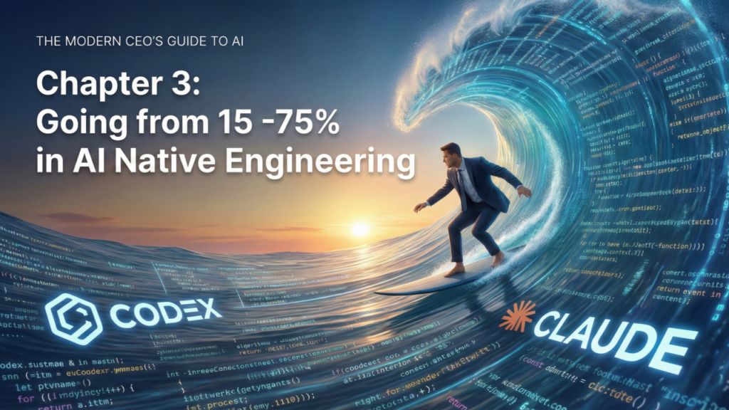 The Modern CEO's Guide to AI: Chapter 3 - Going from 15-75% in AI Native Engineering